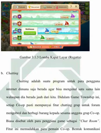 Gambar 3.1.3 Lomba Kapal Layar (Regatta) 