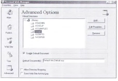 Gambar 2.1  Administrasi liS Untuk  Window  2000  {IJ 