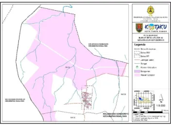 Gambar 11. Peta Kondisi Kebencanaan   RW 02, Kelurahan Gondoriyo 