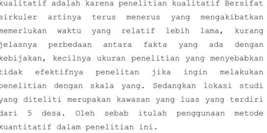 Tabel 1.2 Variabel Dan Indikator Analisis Persepsi  Masyarakat 