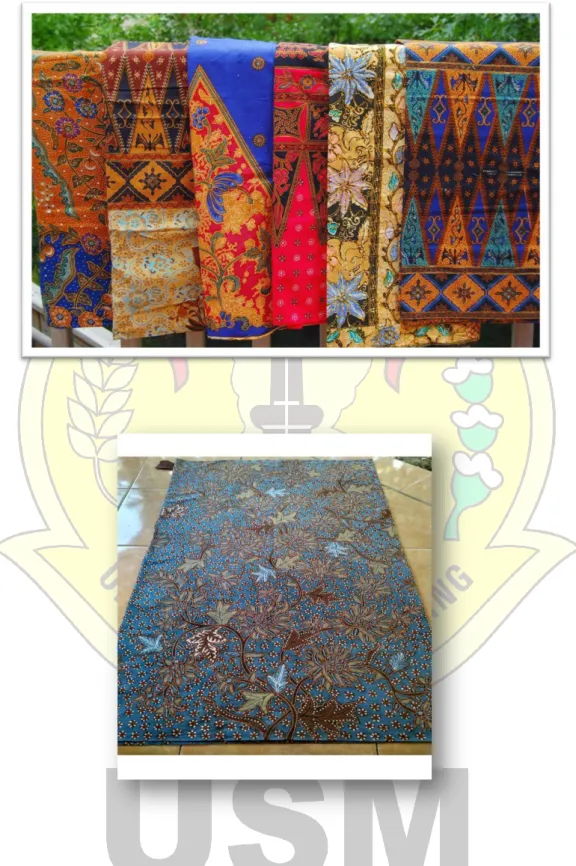 Gambar 4.4 Produk Workshop Kelompok Batik Bapak Joko Sunarto 