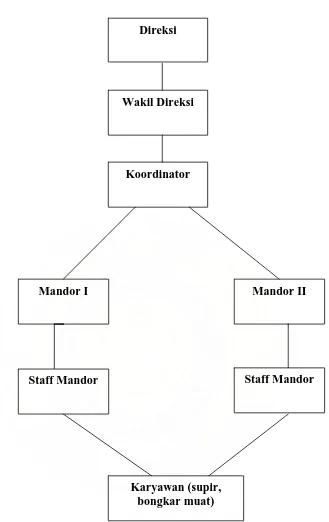 Gambar 3. Struktur Organisasi C.V DR HIMPAK MEDAN   