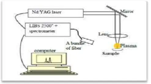 Gambar 1. Laser Induced Breakdown Spectroscopy (LIBS).9 