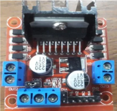 Gambar 2.10 Modul driver motor L298N [15] 