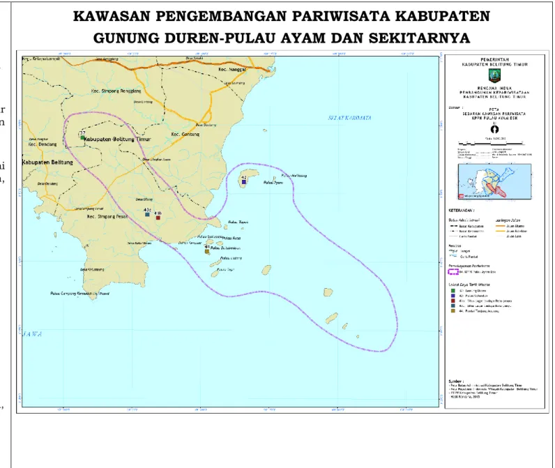 Gambar 10.3 Rencana KPPK Gunung Duren-Pulau Ayam dan sekitarnya 