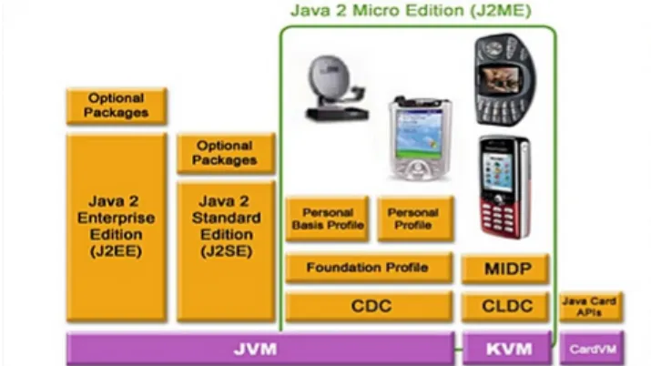 Gambar 1. Edisi distribusi Java