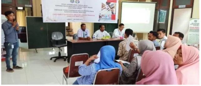 Gambar 3. BIMTEK : Peningkatan Produktivitas  KUMKN Di Kabupaten Sorong  Bidang Produksi 