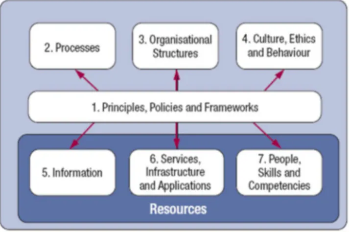 Gambar 2. 5. Tujuh Kategori Enabler (COBIT 5:2012)