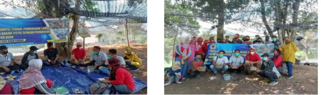 Gambar 3. Diskusi langsung dengan anggota MPA 