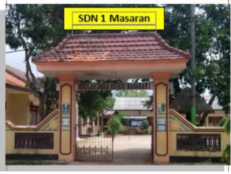 Gambar 3.5.: SD 1 Masaran 