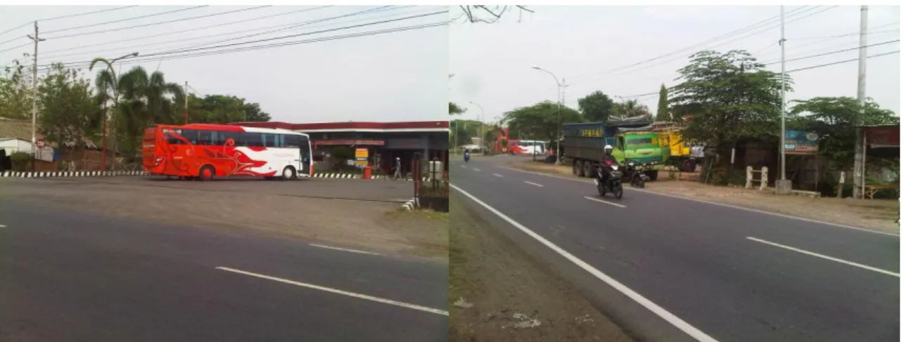 Gambar 3.2.: Parkir truck siang hari  Sumber : Data penulis 2014