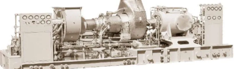 Gambar 2.2 Gas Turbine Compressor [5] 