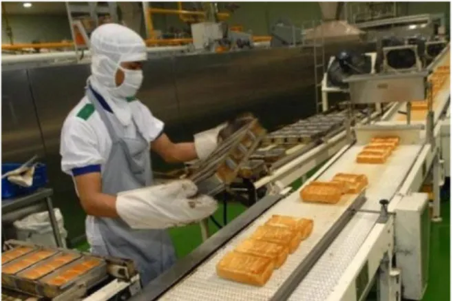 Gambar 2. Ilustrasi Penggunaan APD di Industri Pengolahan Makanan  (Sumber : mediaindonesia.com, 2018) 
