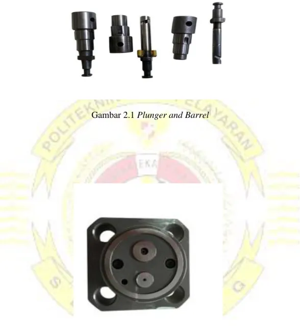 Gambar 2.1 Plunger and Barrel 