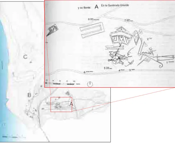 Gambar II.3 Atak Zona A yang utama di proyek Ciudad abierta.