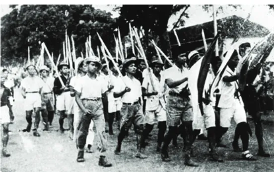 Gambar 5.2 Perjuangan Rakyat Surabaya mempertahankan kemerdekaan, 10 (Sumber: http://pontianak.tribunnews.com/2011/11/09/adakah-jiwa-patriotisme-kita)November 1945.