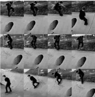 Gambar 2.6. Contoh urutan citra dari sebuah video dari (skateboarders.le-site-du- (skateboarders.le-site-du-skateboard.com/ben-hatchell/ben-hatchell-sequence, 2012) 