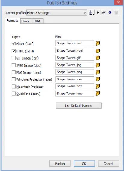 Gambar 9.12 Tampilan menu publish setting 