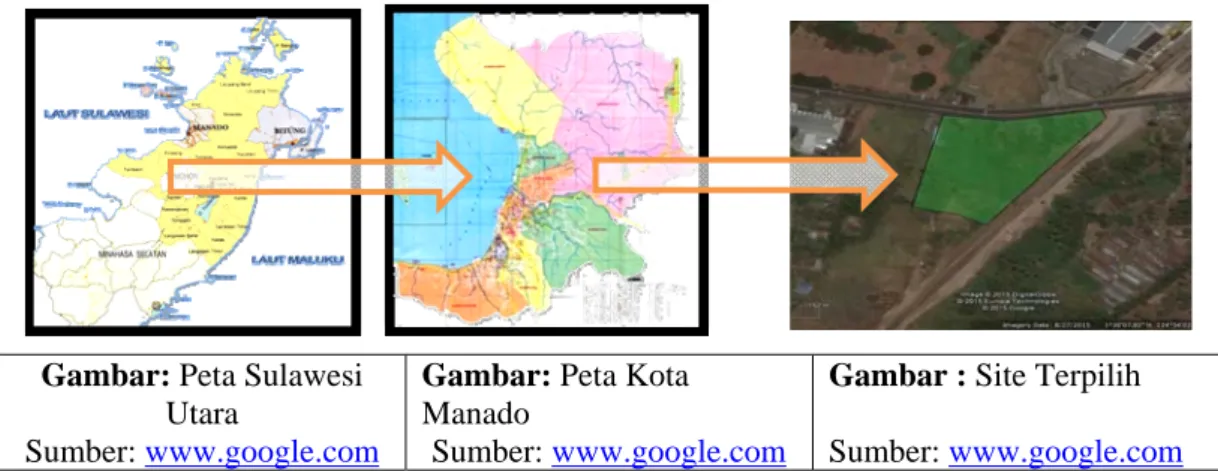 Gambar : Site Terpilih  Sumber: www.google.com 
