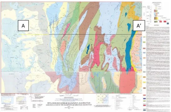 Gambar 5.10 Peta Geologi daerah penelitian 