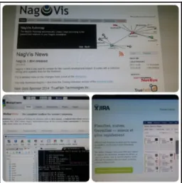 Gambar 6. Beberapa Aplikasi yang Digunakan dalam Pengoperasian Sistem INDESO 