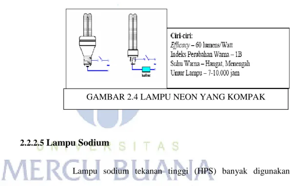 GAMBAR 2.4 LAMPU NEON YANG KOMPAK 