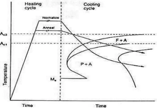 Diagram kesetimbangan besi karbon adalah  diagram  yang  fungsinya  menjelaskan  hubungan  antara temperatur dimana dapat  terjadi perubahan  fase  selama  proses  pendinginan  atau  pemanasan  yang  lambat  dengan  kadar  karbon