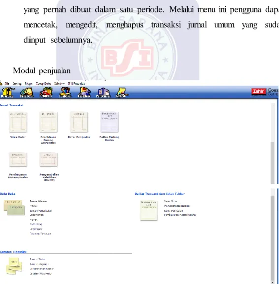 Gambar  II.7. Modul  Penjualan 