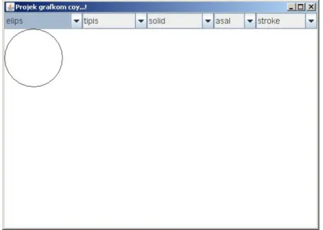 Gambar 2.1 menu elips perpilih