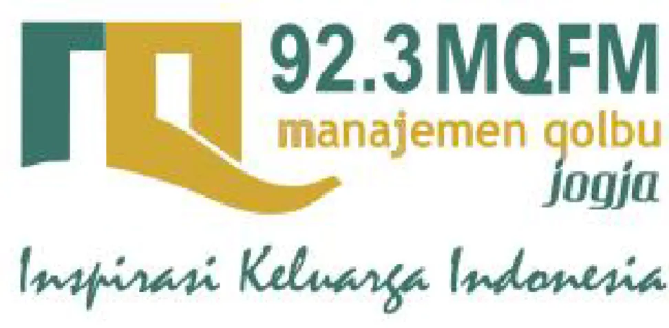 Gambar 2.1 Logo Radio 92,3 MQ FM Yogyakarta  F.  Slogan Radio MQ 92,3 FM Yogyakarta 