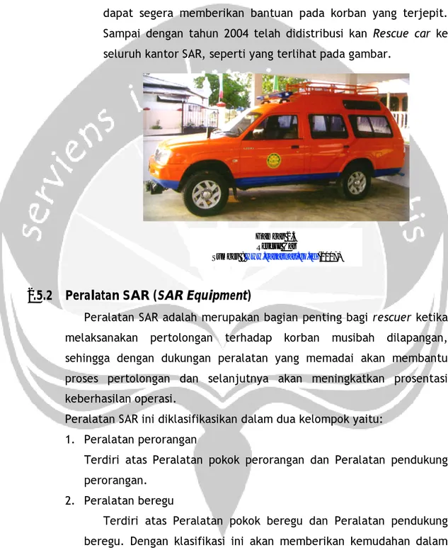 Gambar 2.3 Rescue Car