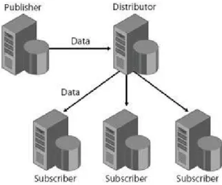 Gambar 2.1 – Contoh Skema Replikasi Database 