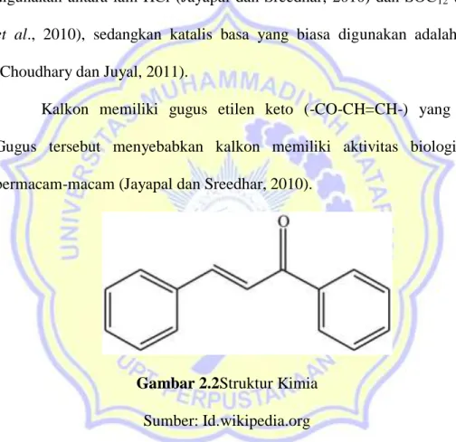 Gambar 2.2Struktur Kimia  Sumber: Id.wikipedia.org  d.  Manfaat Tanaman  
