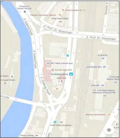 Gambar 4. 1 Site Plan Stasiun Gubeng 