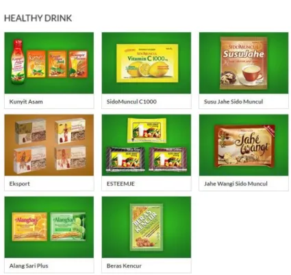 Gambar 6 : Healthy Drink’s Product 