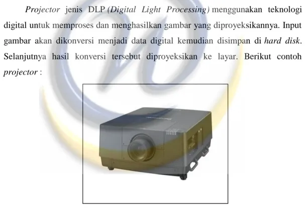 Gambar 2.1 Contoh Projector LCD PT-EX16KU  [3] 
