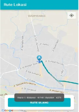 Gambar 6. Halaman Pencarian Lokasi 