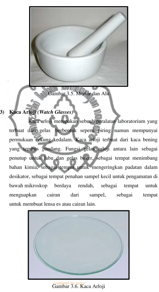Gambar 3.5. Mortar dan Alu 