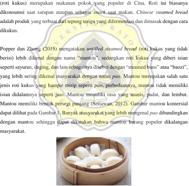 Gambar 1. Mantou Komersial