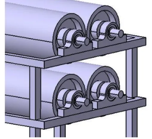 Gambar 5. Contact constraint, offset dan  coincidence pada assembly komponen. 