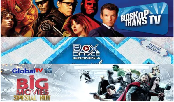 Gambar 1.1 Program Movies Televisi Indonesia 