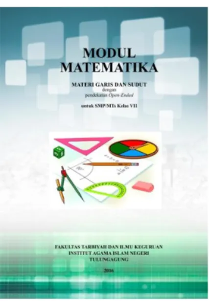 Gambar 4.1 Cover Bahan Ajar Matematika 