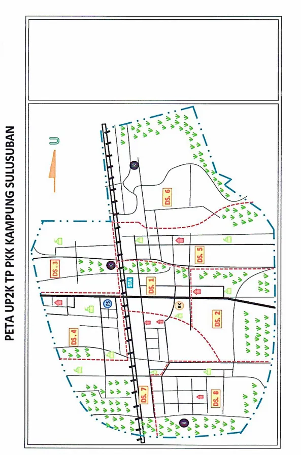 Gambar 1  Peta Desa Sulusuban 