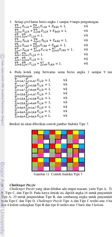 Gambar 11  Contoh Sudoku Tipe 7  