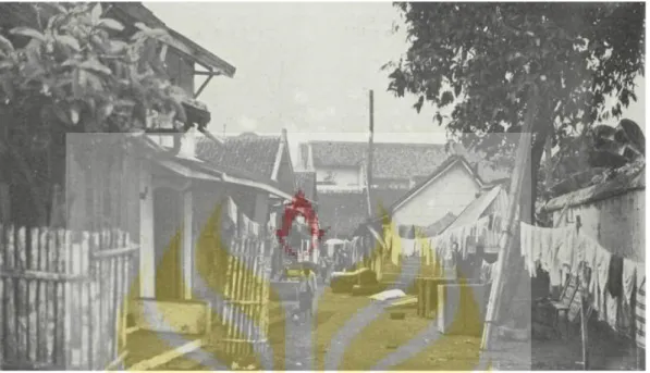 Gambar 13: Kampung Pungkuran Sebelum Kampongverbetering (Sumber: 