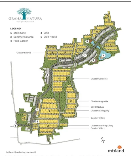 Gambar 4.1 Masterplan Graha Natura Surabaya 