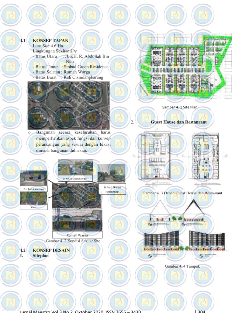 Gambar 4. 2 Kondisi Sekitar Site