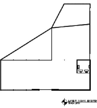 Gambar 3.20. Layout Eksisting Gudang 