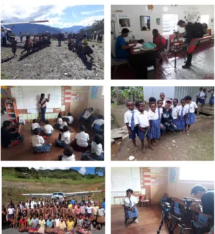 Gambar 4. Hari 2: Pengambilan Footage SLH  Nalca, Papua (Sumber: Dokumentasi Tim, 2018) Hari  3:  Daboto  dan  perjalanan  pulang  (29  November 2018)