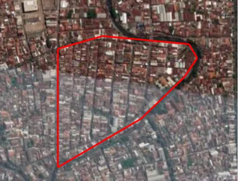 Gambar 3. 4: Peta Pecinan  (Sumber: Google Maps) 